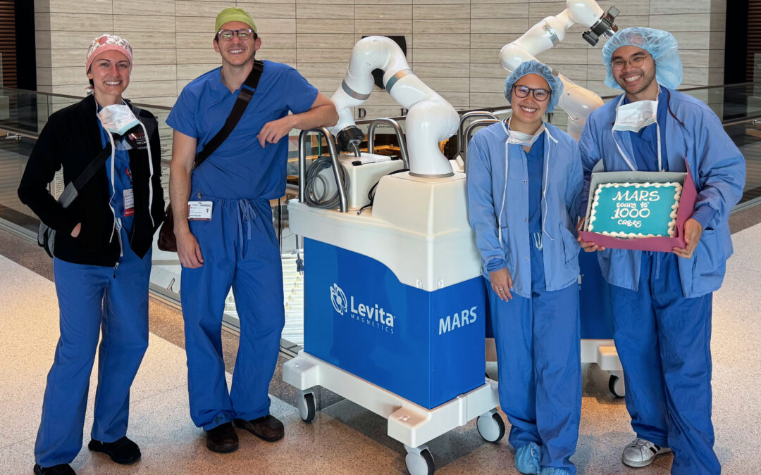 Levita Magnetics Celebrates 1,000 Surgeries with its FDA-Cleared MARS System, Marking a Milestone in Minimally Invasive Surgery